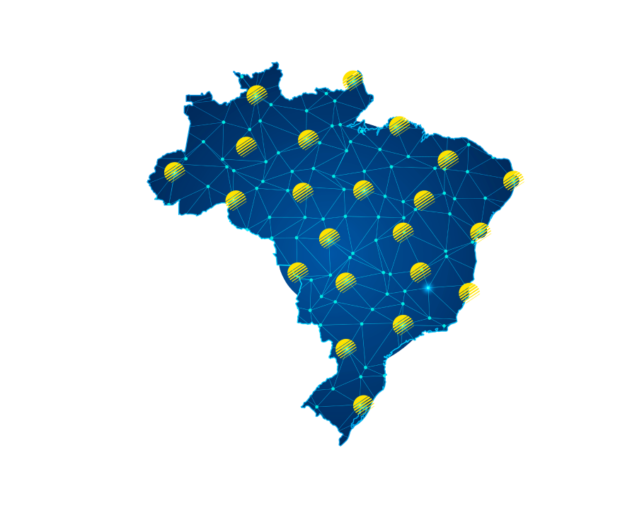 mapa dos estados do Brasil